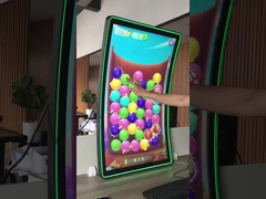 Ekran dotykowy LCD zewnętrzny klasy przemysłowej 32 ̊C Typ LED Halo Ograniczony wyświetlacz Wysoka jasnośćmi