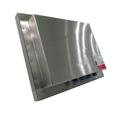 Windows 10 Waterproof IP65 Panel PC Stainless Steel Capacitive Touch Screen