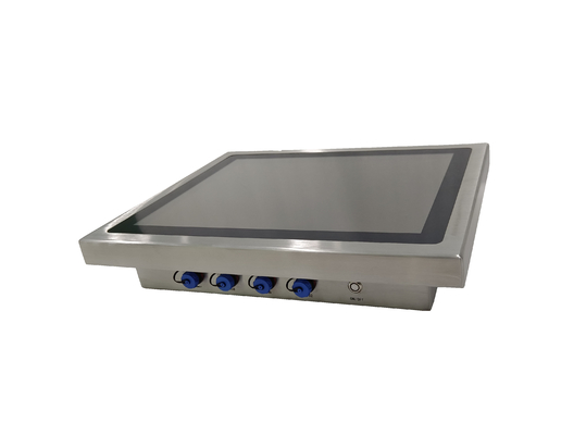 Windows 10 Waterproof IP65 Panel PC Stainless Steel Capacitive Touch Screen