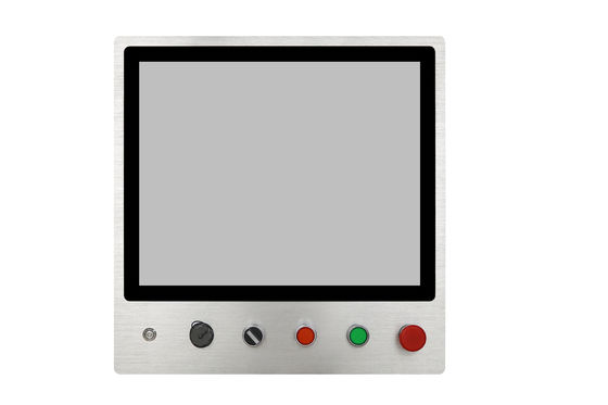 Industrial Grade 19.5'' Integrated Buttons Panel PC with PCAP Touch RK3288