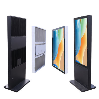 IP65 Rated Weather Proof Digital Signage Lcd Display 1500-5000 Nits Super Slim Robust High Brightness