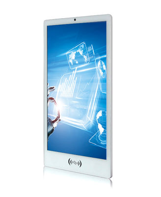 Customize 32'' PCAP Flat Bezel Touch LCD Panel PC With RFID Reader And Finger Printer